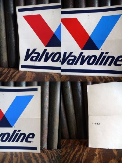 画像1: ビンテージ Valvoline ステッカー
