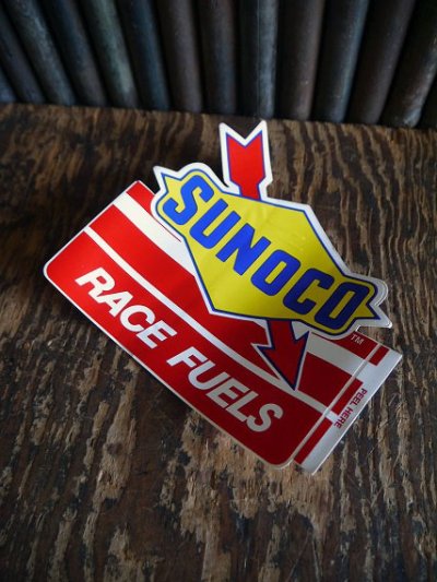 画像2: ビンテージ　SUNOCO　ステッカー　
