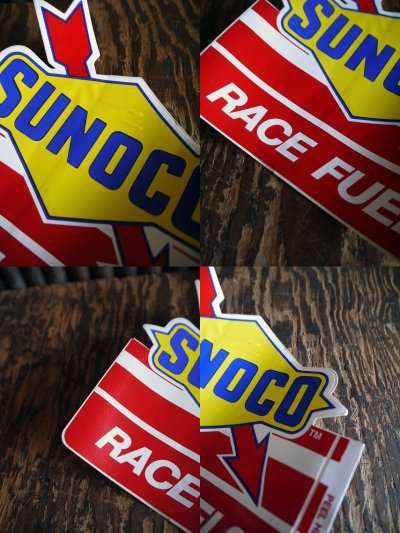 画像1: ビンテージ　SUNOCO　ステッカー　