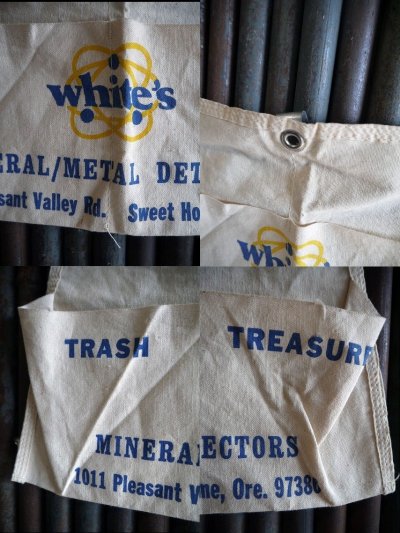 画像1: ビンテージ White's エプロン