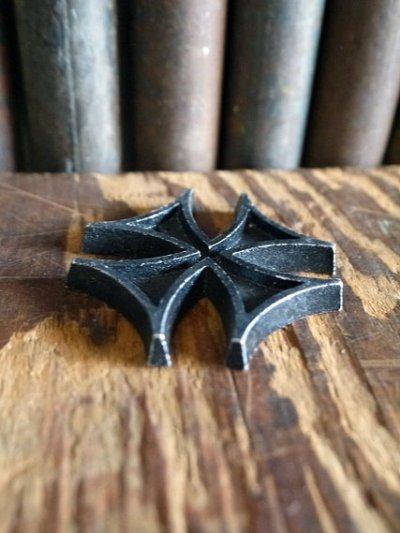 画像2: ビンテージ アイアンクロス ペンダントトップ A