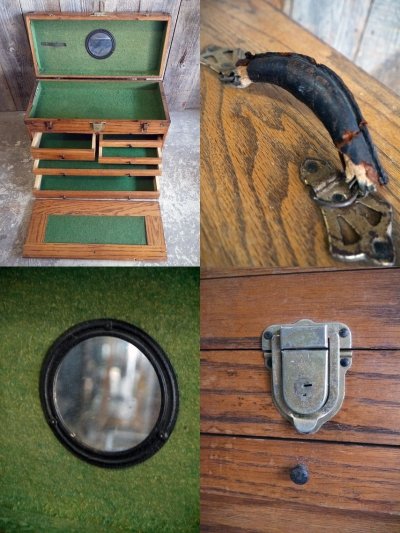 画像2: アンティーク　WOOD　TOOL　BOX