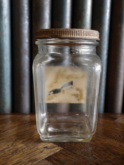 画像1: ビンテージ IMPERIAL₋EASTMAN PARTS ガラス瓶 F