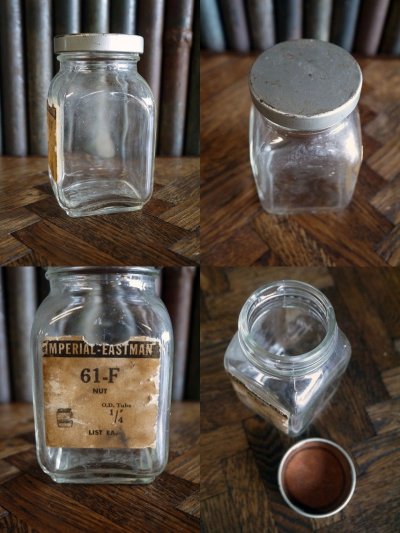 画像2: ビンテージ IMPERIAL₋EASTMAN PARTS ガラス瓶 B