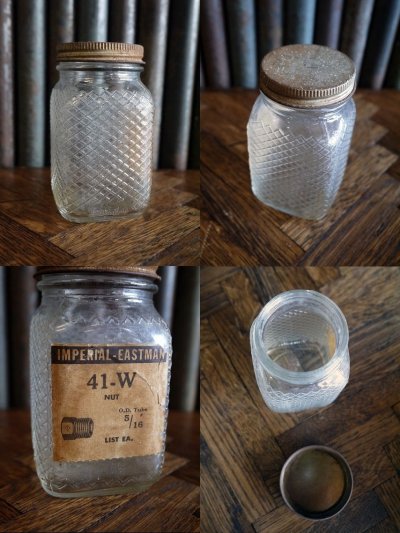画像2: ビンテージ IMPERIAL₋EASTMAN PARTS ガラス瓶 N