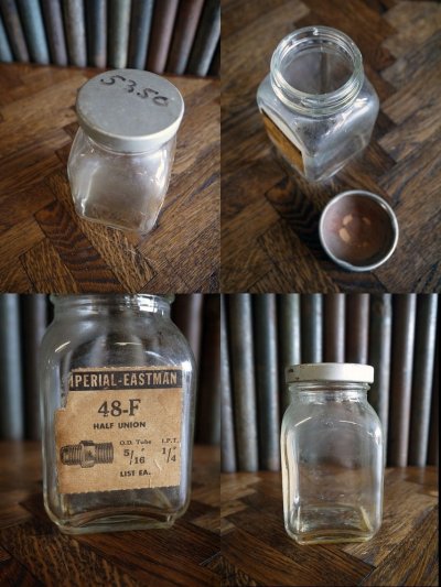 画像2: ビンテージ IMPERIAL₋EASTMAN PARTS ガラス瓶 A