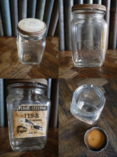 画像2: ビンテージ IMPERIAL₋EASTMAN PARTS ガラス瓶 F