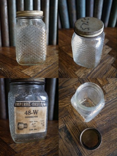 画像2: ビンテージ IMPERIAL₋EASTMAN PARTS ガラス瓶 K