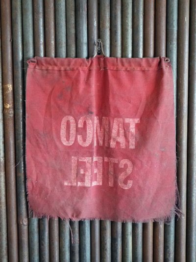 画像3: ビンテージ TAMCO STEEL SAFETY FLAG B