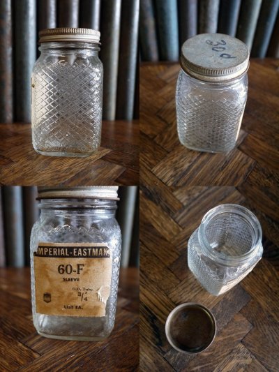 画像2: ビンテージ IMPERIAL₋EASTMAN PARTS ガラス瓶 M