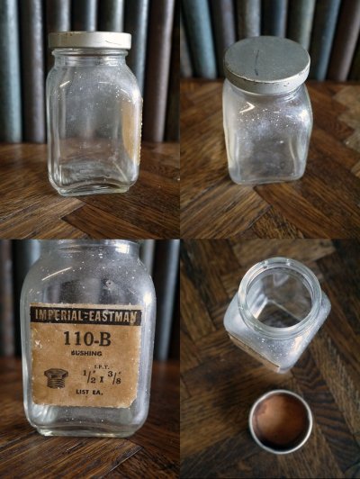 画像2: ビンテージ IMPERIAL₋EASTMAN PARTS ガラス瓶 D