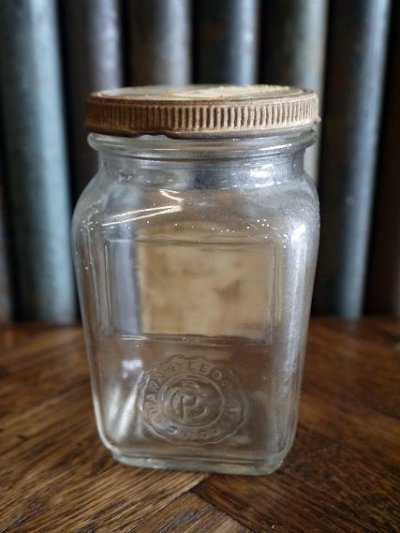 画像1: ビンテージ IMPERIAL₋EASTMAN PARTS ガラス瓶 J