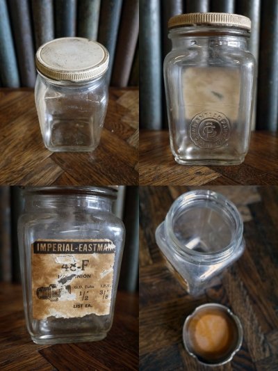 画像2: ビンテージ 　IMPERIAL₋EASTMAN　PARTS　ガラス瓶 　I
