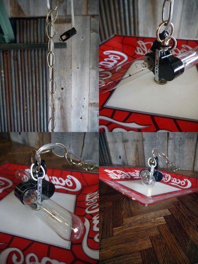 画像3: ビンテージ　Coca-Cola　吊り下げランプ