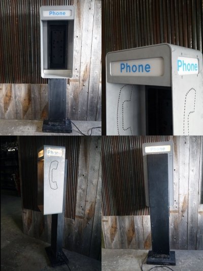 画像1: ビンテージ 　USA　TELEPHONEBOX
