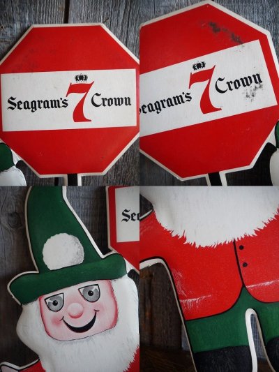 画像2: ビンテージ　Seagram’ｓ　7　ペーパーサイン