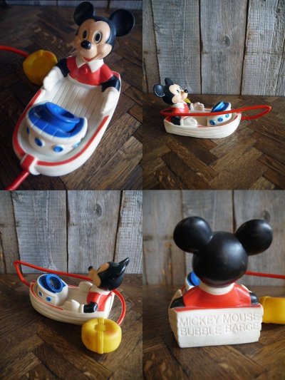 画像2: ビンテージ　MICKEY　MOUSE　BUBBLE　BARGE