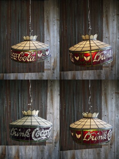 画像1: ビンテージ　Coca-Cola　プールランプ