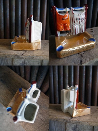 画像2: ビンテージ　WHO　LEFT　THIS　BEHIND　アッシュトレイ