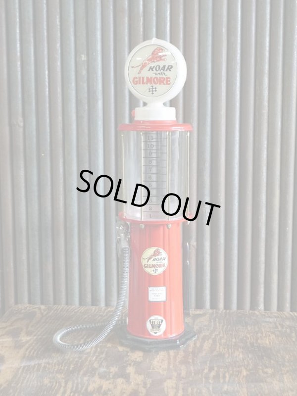 画像1: ANTIQUE STYLE GAS PUMP LIQUID DISPENSER (1)