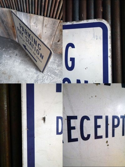 画像2: ビンテージ PARKING PAY STATION ロードサイン