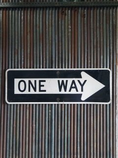 ヴィンテージ　ロードサイン アメリカ ヴィンテージ ストリートサイン N Willard ロードサイン 両面