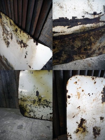 画像3: ビンテージ PARKING ENTRANCE AAA ホーロー大型看板