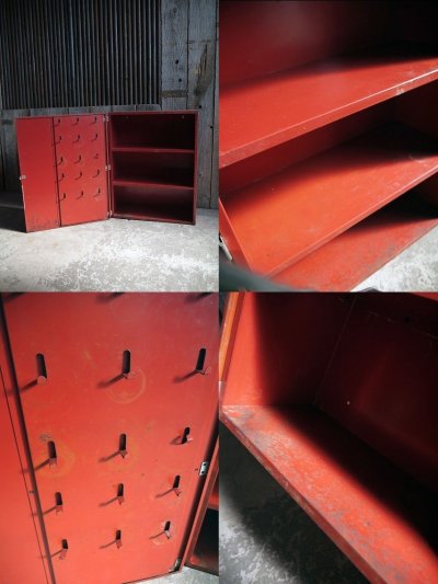 画像1: ビンテージ SAFETY NATIONAL OIL SEALS キャビネット