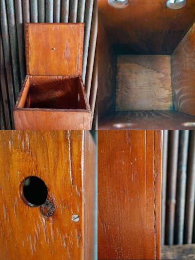 画像2: ビンテージ　ハンドメイド　ランタンケース　