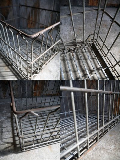 画像2: ビンテージ　USA　ワイヤーバスケット