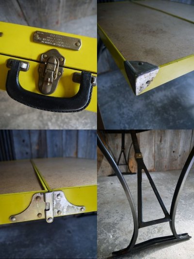 画像2: ビンテージ　MILUWAUKEE　STAMPING　CO　ピクニックテーブル