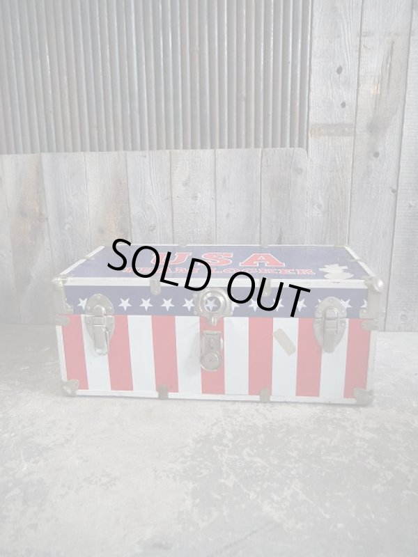 画像1: ビンテージ　USA　TEAM　LOCKER　トランクケース　 (1)