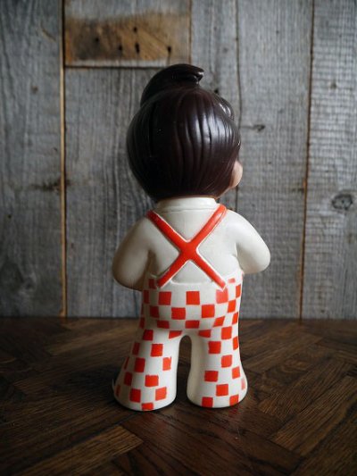 画像1: ビンテージ BIG BOY ソフビ人形