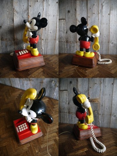 画像2: ビンテージ MICKEY MOUSE 電話機