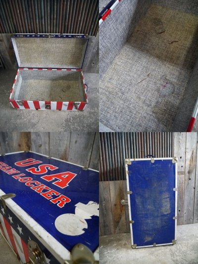 画像3: ビンテージ USA TEAM LOCKER トランクケース