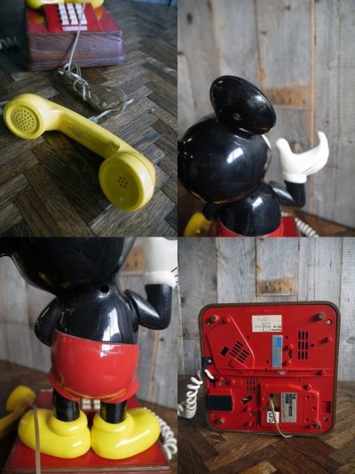 画像3: ビンテージ MICKEY MOUSE 電話機