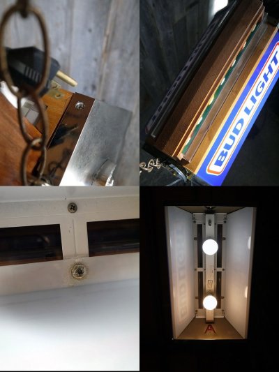 画像3: ビンテージ　BUD　LIGHT　プールランプ 