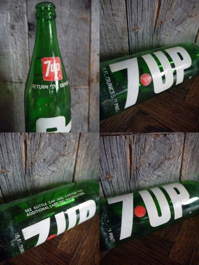 画像2: ビンテージ　７UP　ボトル瓶　