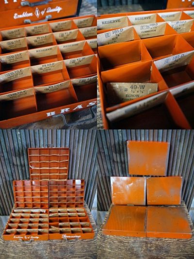 画像3: ビンテージ　USA　パーツキャビネット　