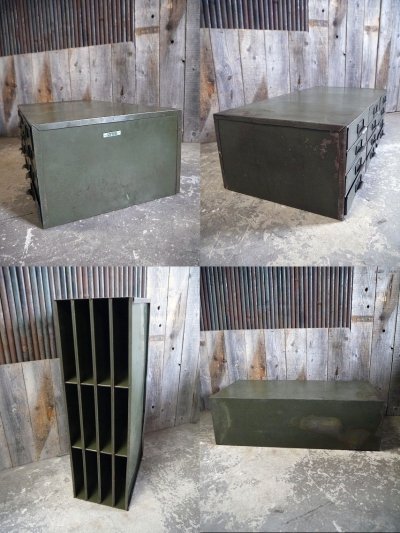 画像1: ビンテージ　LYON　メタルキャビネット　