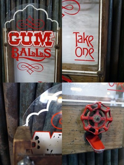 画像1: ビンテージ　GUM　BALLS　ディスペンサー