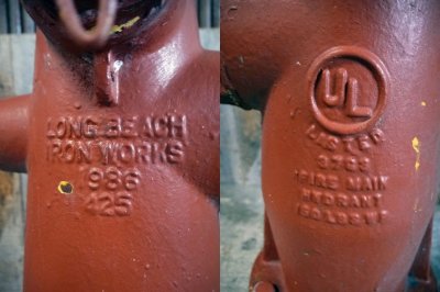 画像2: ビンテージ　LONG　BEACH　IRON　WORKS　消火栓