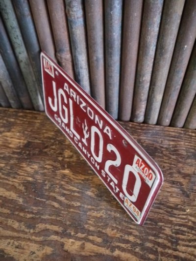 画像1: ビンテージ　ARIZONA　ナンバープレート　