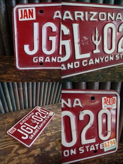 画像2: ビンテージ　ARIZONA　ナンバープレート　