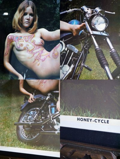 画像1: ビンテージ　HORNY₋CYCLE　ポスター　(ポスターのみ)