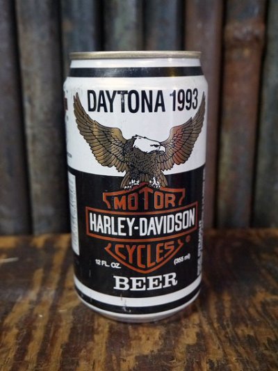 画像1: ビンテージ　HARLEY₋DAVIDSON　DAYTONA　1993　ドリンク缶　C