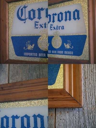画像1: ビンテージ　CORONA　Extra　パブミラー　　