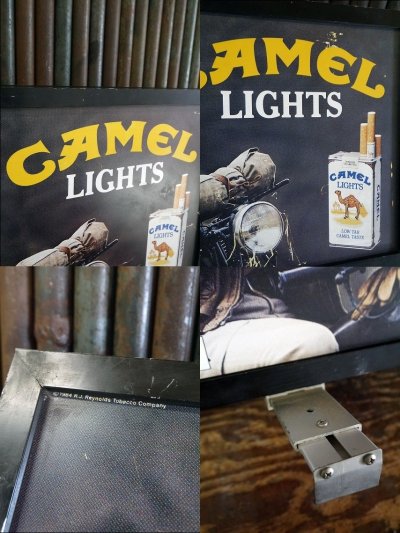 画像3: ビンテージ　CAMEL　LIGHT　両面看板