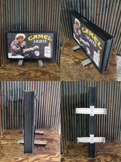 画像2: ビンテージ　CAMEL　LIGHT　両面看板