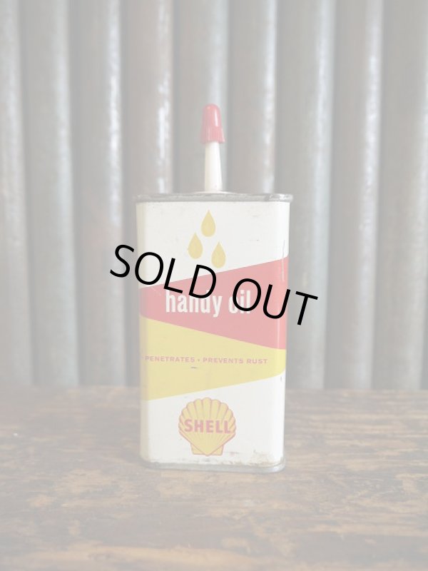 画像1: ビンテージ　SHELL　ミニOIL缶　 (1)